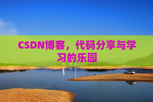 CSDN博客，代码分享与学习的乐园